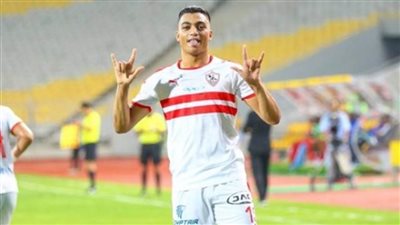 مصطفى محمد يتقدم للزمالك بالهدف الأول في مرمي بيراميدز