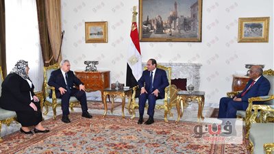 8 صور ترصد استقبال السيسي لرؤساء الهيئات القضائية الجدد والسابقين