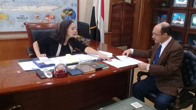 ميرفت وشارل اثناء