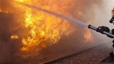 جهود مكثفة لكشف ملابسات حريق السكة الحديد في منيا القمح