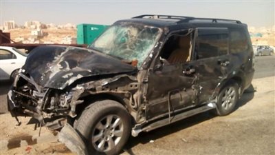 مصرع شاب وإصابة ضابط في تصادم سيارة شرطة وملاكي بأسيوط