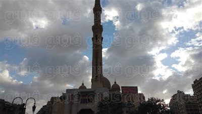 الغيوم تسيطر علي سماء القاهرة والجيزة (صور)