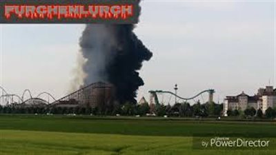 إصابة 7 أشخاص بحريق داخل أكبر مدينة ملاهي في ألمانيا (فيديو)