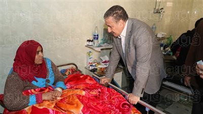 إنهاء مشاكل الصرف الصحي بمجمع مستشفيات ميت خلف بالمنوفية