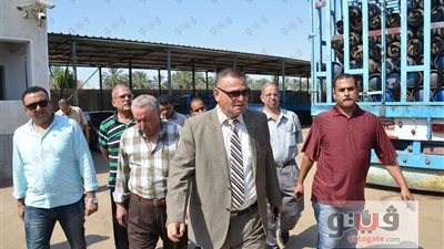 سكرتير محافظة الإسماعيلية يتفقد مستودعات أسطوانات البوتاجاز