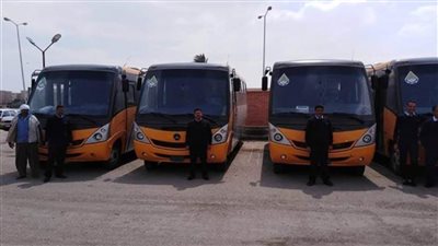 بسبب كوبري.. بني سويف توفر 7 أتوبيسات لنقل الركاب بـ