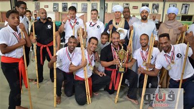 بالصور.. الصيد يستضيف بطولة التحطيب المعاصر