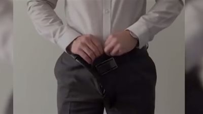 بالفيديو.. أفضل حزام لتثبيت القمصان داخل البنطلون