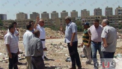 بالصور.. إزالة تعديات على 13 فدانا بعزبة خير الله