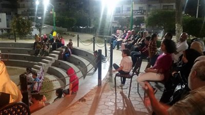 استمرار فعاليات ليالي رمضان بحديقة التاريخ في بور سعيد