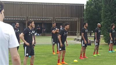 المنتخب يخوض مرانه الصباحي بإيطاليا استعدادًا لودية كولومبيا (صور)