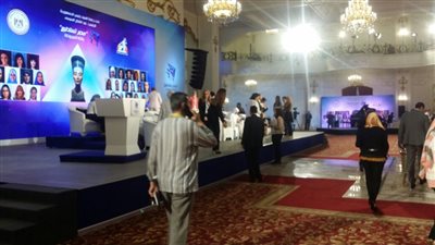 بالصور.. وزيرة الهجرة تصل مؤتمر مصر تستطيع بالتاء المربوطة