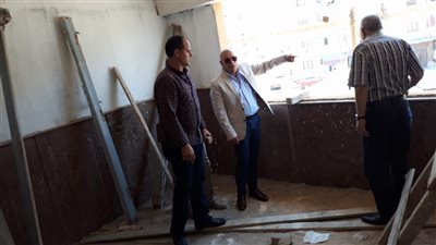 محافظ بورسعيد يوجه بسرعة الانتهاء من مبنى نيابة بورفؤاد (صور)