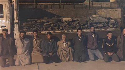 ضبط تشكيل عصابي سرق 5 أطنان حديد من داخل مصنع بالتبين (صور)