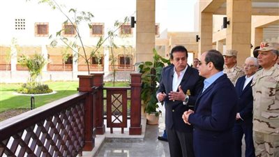 تفاصيل تفقد السيسي فرع جامعة الملك سلمان الدولية بشرم الشيخ (صور)