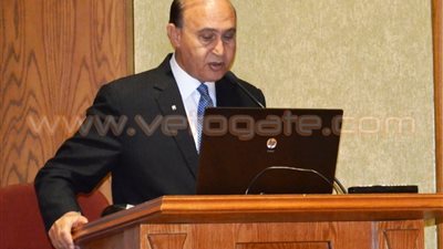 «مميش» يستقبل قافلة جامعة القاهرة للقناة الجديدة.. يؤكد: أعدنا تخطيط المشروع بعد أمر السيسي بإنجازه خلال عام.. «نصار»: الإمكانيات البحثية في خدمة القناة.. و«لطفي»: 50 ملي