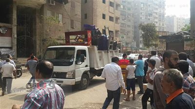 رفع إشغالات صقر قريش بالبساتين.. وتكثيف حملات النظافة بالملك الصالح