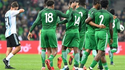 نيجيريا تتعادل مع الكونغو 1/1 استعدادا للمونديال