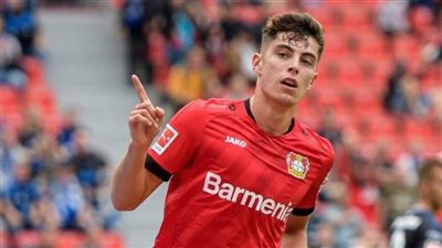كاي هافيرتز أصغر لاعب في تاريخ الدوري الألماني يخوض 100 مباراة