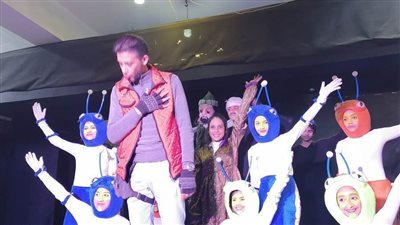 العجمي التعليمية تنظم مسابقة أعياد الطفولة للمسرح (صور)