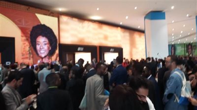 وصول ضيوف منتدى شباب العالم إلى مقر جلسات اليوم الأول (صور)