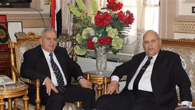 وزير العدل يهنيء «أبو العلا» لرئاسته القضاء الأعلى