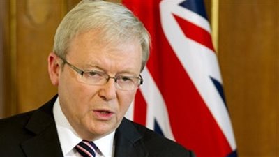 رئيس وزراء أستراليا السابق كيفين رود يعتزل العمل السياسى