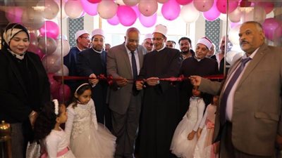 وكيل الأزهر يفتتح المعرض الفني الأول للموهوبين والمبتكرين (صور)