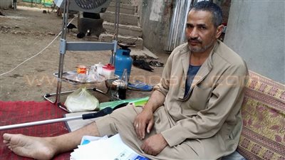 بالصور.. مواطن عاجز: «الغلبان في البلد دي ملوش مكان»