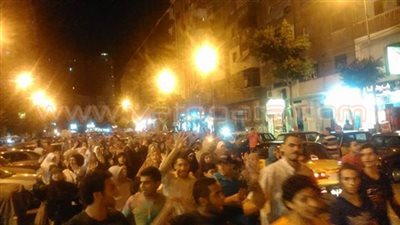 مسيرة ليلية لـ«الإرهابية» ببرج العرب