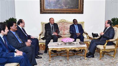 علاقات تاريخية بين شعبي وادي النيل.. السيسي يلتقي وزير خارجية السودان الجديد... يؤكد محورية العلاقات بين البلدين ووحدة المسار والمصير.. يؤكد على تفعيل الاتصالات وزيادة التشاور في كافة المجالات