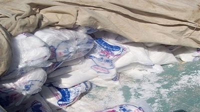 مصادرة طن ملح طعام فاسد في زفتى بالغربية