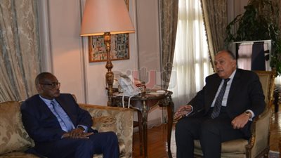 وزير الخارجية يستقبل نظيره السوداني.. التعهد بتنحية الخلافات والنظر لمصلحة الشعبين.. شكري: العلاقات مع الخرطوم مقدسة.. الدرديري: لا خلافات بسبب سد النهضة.. واجتماع تساعي لتقريب وجهات النظر مع إثيوبيا
