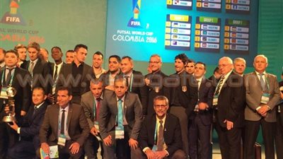 سفير مصر في كولومبيا يشهد قرعة كأس العالم للصالات