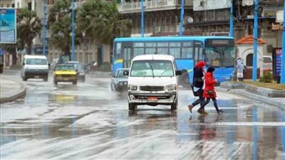 الأرصاد الجوية: استمرار سقوط الأمطار المتوسطة على القاهرة حتى نهاية اليوم