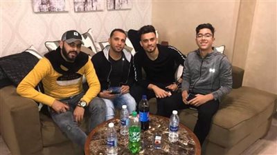 صلاح محسن يحتفل بمولوده الأول 