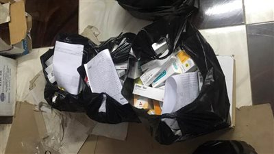 ضبط 47 ألف قرص مجهول المصدر بمخزن غير مرخص بالشرقية (صور)