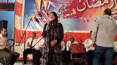 صفاء عبد السلام تبهر جمهور قنا بـ«أما براوه» في ليالي رمضان (فيديو)