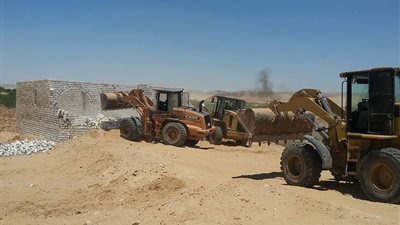 إزالة 11 حالة تعدٍّ على حرم النيل بسوهاج