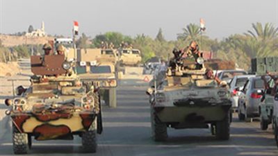 إحباط محاولة استهداف رتل عسكري بالشيخ زويد