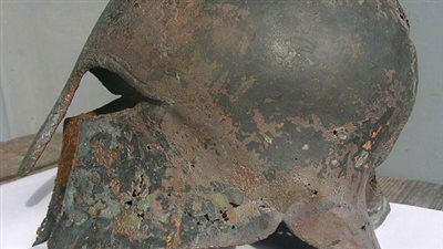 العثور على «خوذة» من البرونز في روسيا تعود للقرن الخامس قبل الميلاد