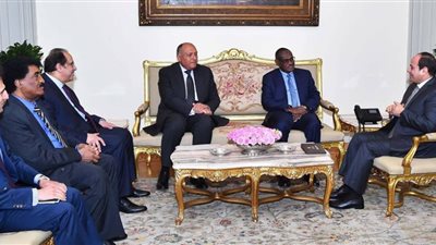 وزير خارجية السودان يغادر القاهرة بعد لقاء السيسي