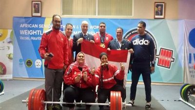 30 لاعبا في معسكر رفع الأثقال بالمعادي