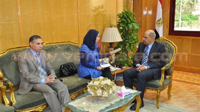 بالصور.. جامعة كفرالشيخ تبحث التعاون مع الغرف التجارية