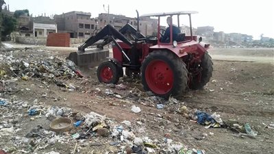 رفع 40 طن قمامة بالمراغة في سوهاج (صور)