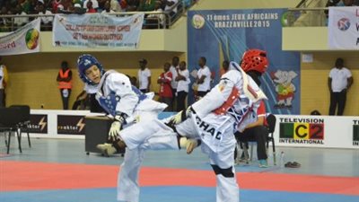 عبد الرحمن الجوهري يحصد برونزية البطولة الأفريقية للتايكوندو