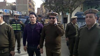 إزالة 610 حالات إشغال وضبط 35 هاربا من أحكام ببني سويف | صور