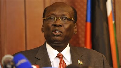 وزير خارجية جنوب السودان يؤكد عدم اعتراف جوبا باستفتاء أبيي الأحادي