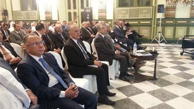 بالصور.. وصول وزيري الكهرباء والري لملتقى «دور المعلومات في التنمية»