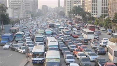 حالة المرور اليوم الإثنين من خلال 